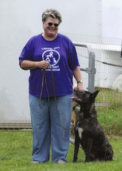 Snap successfully competed in the 2011 Dog Sports Open...