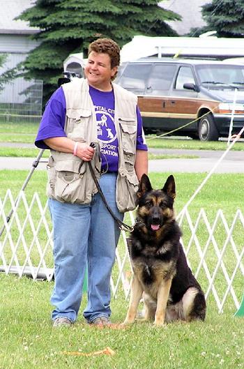 German Shepherd PD1 GRCH "Hazard", the only UKC Grand Champion Police Dog!