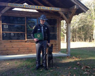 Deputy Tyler Jacobs, Orleans County Vermont Sheriff's Dept & K9 Jonah