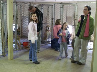 Boarding at Cher Car Kennels